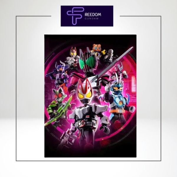 Mô hình lắp ráp  Blind Box Figures Kamen Rider Galaxy Version 1 - chính hãng Blokees