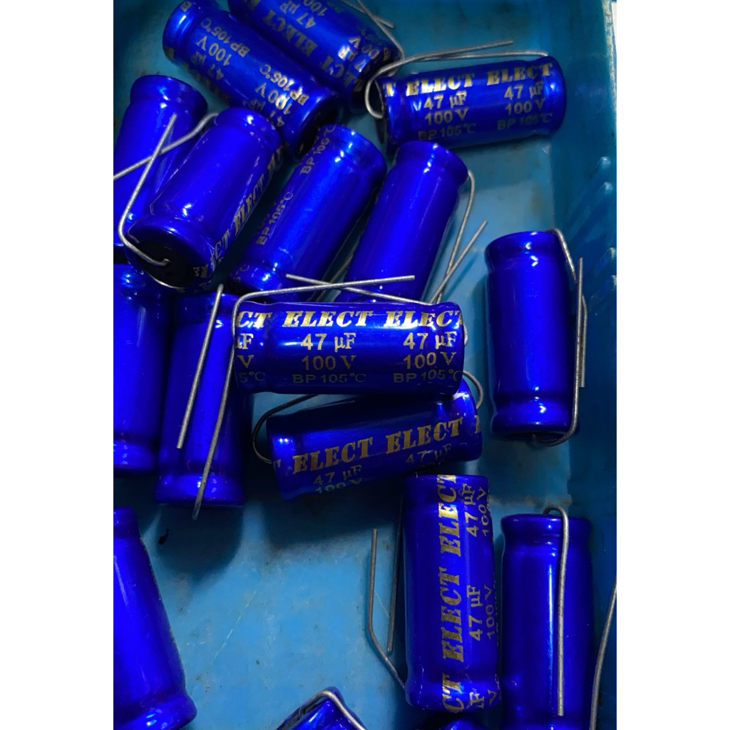 tụ phân tần loa 47mf/100V com bo2 cái