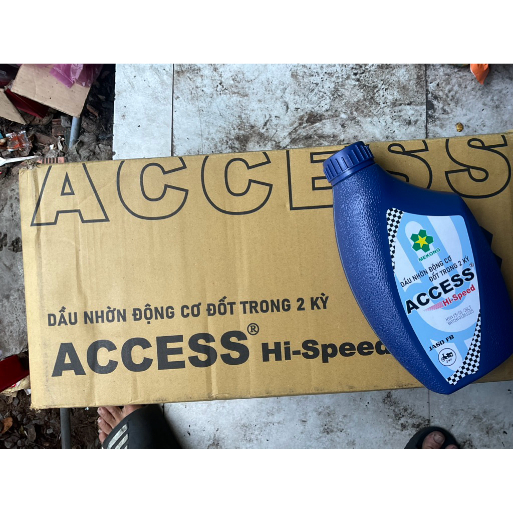 MEKONG ACCESS nhớt 2 thì giá sỉ 9 chai. nhớt 2 thì access .nhớt 2 thì MEKONG ACCESS