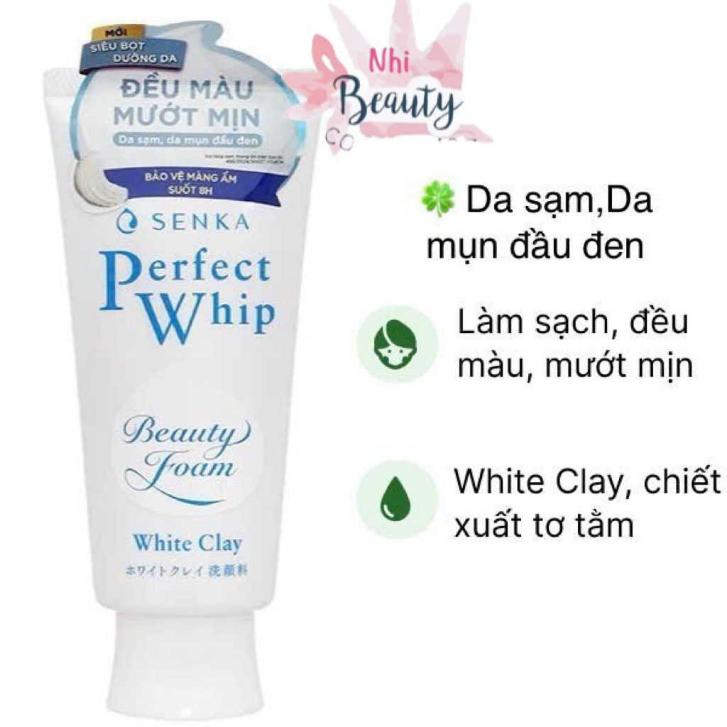 Sữa Rữa Mặt Senka Pertect Whip 120g( Chính Hãng) (Hàng Chính Hãng)
