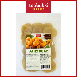 Bánh phồng Pani Puri Tèobokki 100g