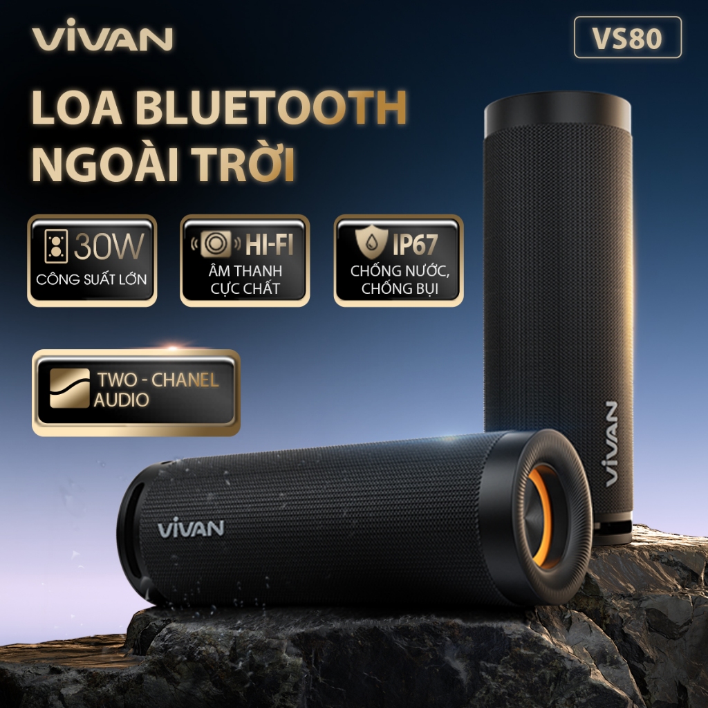 Loa Bluetooth Mini ROBOT VS8 phiên bản cao cấp 30W