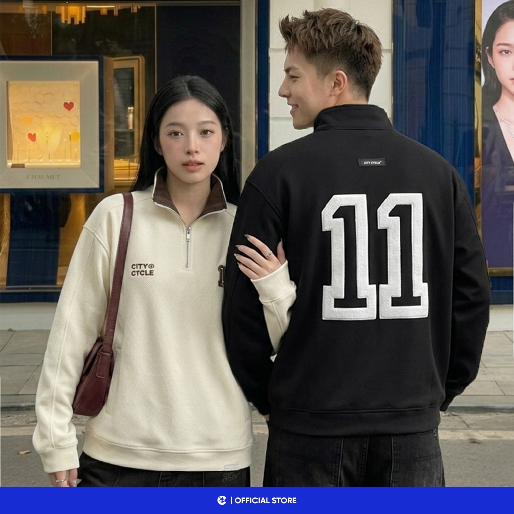 Áo sweater boxy nỉ mùa đông nam nữ boxy Local Brand Chính Hãng City Cycle Áo sweater Balance Number | BigBuy360 - bigbuy360.vn