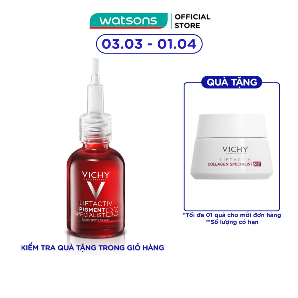 Tinh Chất Vichy Giảm Thâm Nám & Đốm Nâu Liftactiv B3 Serum 30ml
