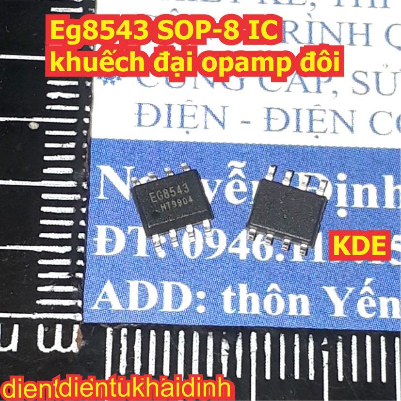 5 con EG1198 EG3112 EG3113 EG4318A EG4318 EG8543 SOP-8 IC điều khiển chức năng kde0879