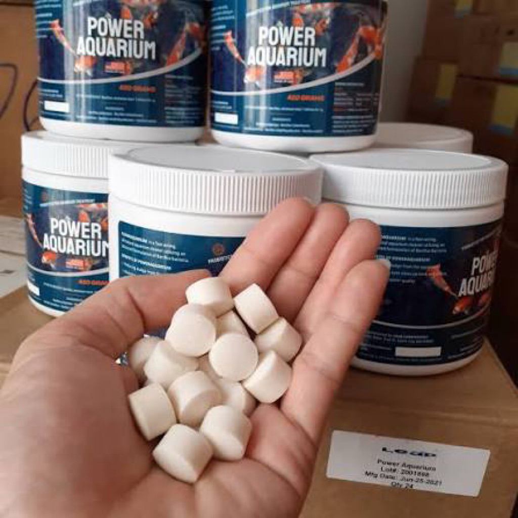 Vi Sinh Hiếu Khí Power Aquarium Xử Lý Nước Hồ Cá - Giúp Nước Sạch, Khử Mùi Hôi, Tăng sản Cường Sức K