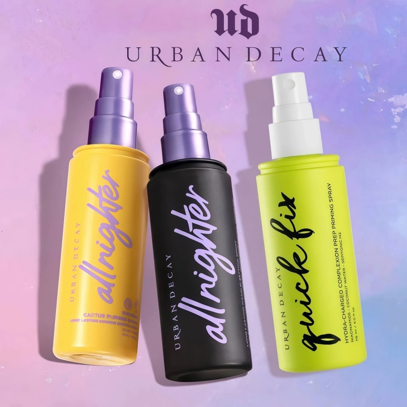 Urban Decay All Nighter Waterproof / Vitamin C Hydrating Setting Spray / Xịt Khóa Nền Urban Decay Al