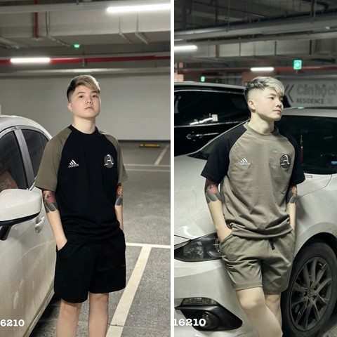 Bộ Đồ Thể Thao Nam Áo Thun Quần Short Phối Màu – Chất Thun Co Giãn, Mặc Cực Thoải Mái