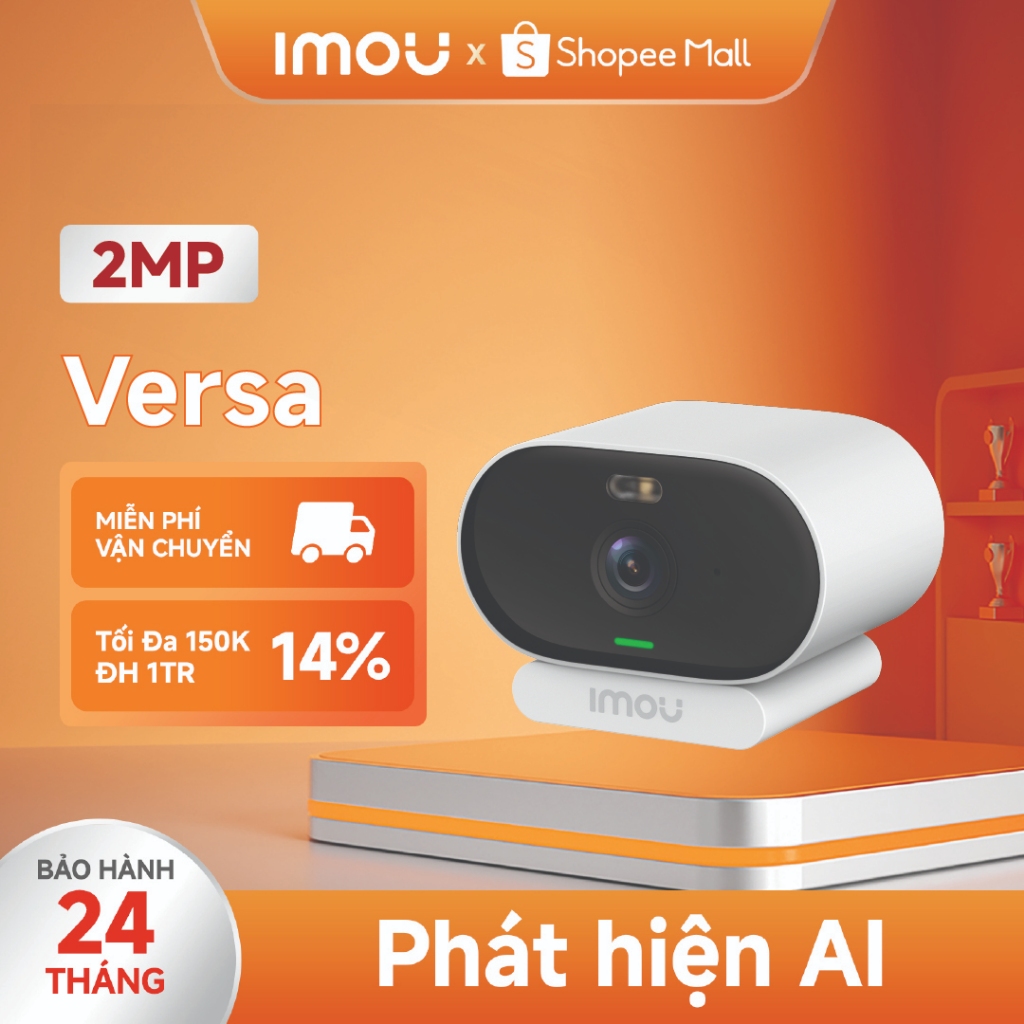 Camera Wifi trong nhà và ngoài trời Imou Versa I IPC-C22FP I Đàm thoại I Màu ban đêm I Đế nam châm