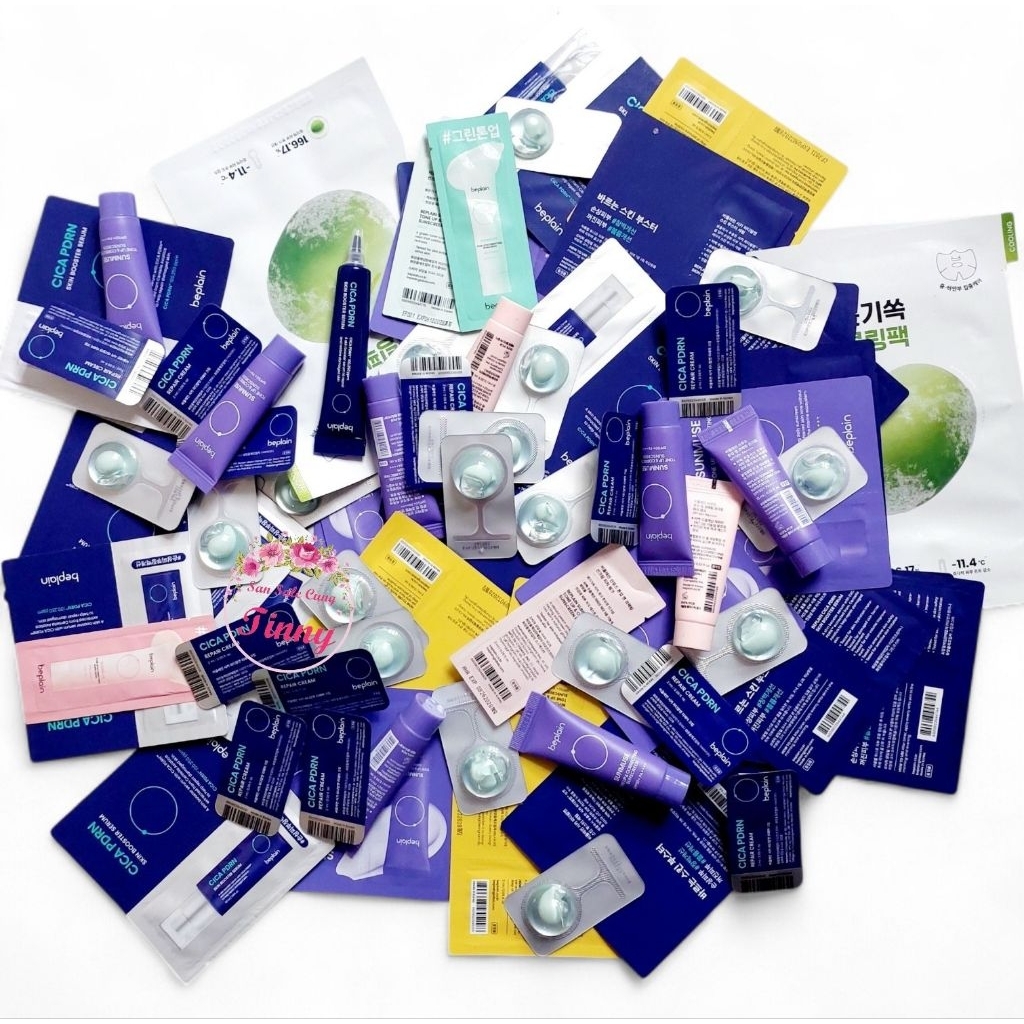 Sample / Mẫu thử chiết xuất từ đậu xanh Beplain (dầu tẩy trang/SRM/ mặt nạ đất sét)