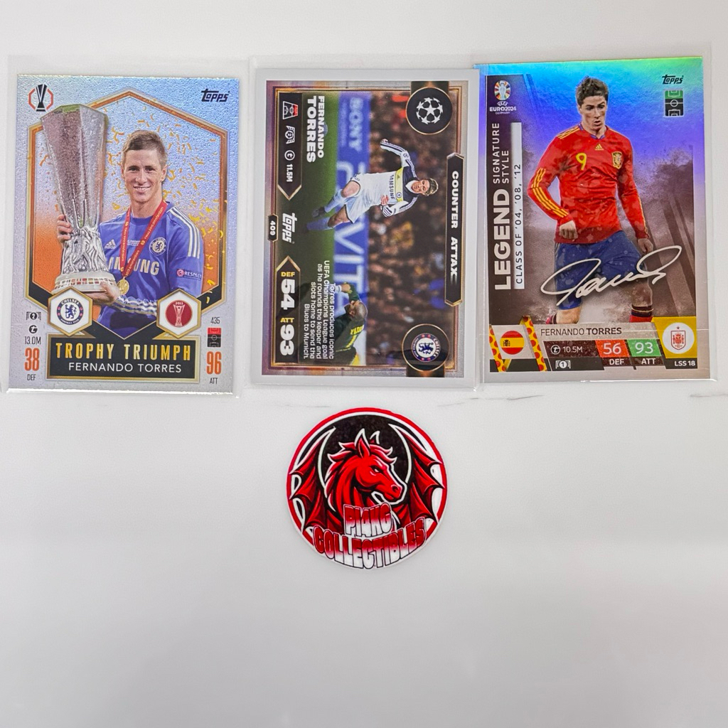 [COMBO] Thẻ cầu thủ Torres Topps Match Attax 2024/25