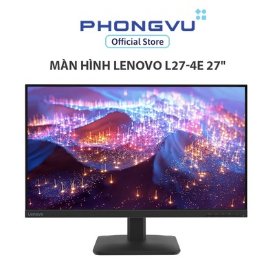 Màn hình Lenovo L27-4e 27" (FHD 1920 x 1080/ IPS/ 100Hz/ 4 ms) - Bảo hành 36 tháng
