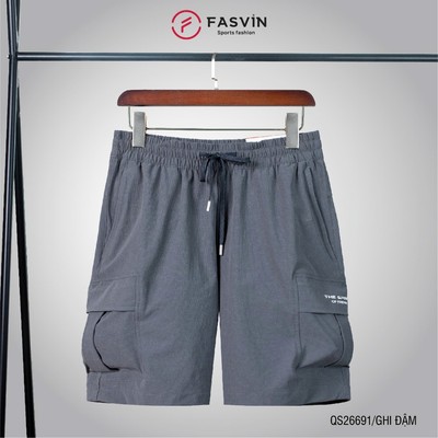 Quần short thể thao nam Fasvin QS26691.HN chất liệu cao cấp mềm thoải mái