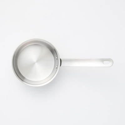 [26SS] MUJI Nồi Nấu Sữa/ Xốt Bằng Thép 3 Lớp