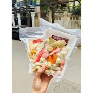 Set lẩu tokbokki 500g kèm sốt dành cho 2 người, chuẩn vị Hàn Quốc, giao hàng hoả tốc HN
