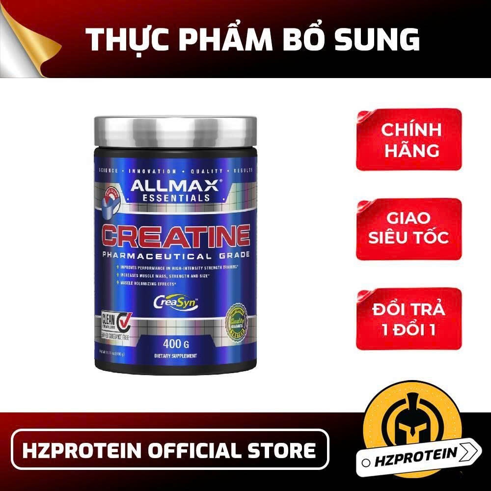 Thực Phẩm Bổ Sung Creatine Allmax Micronized 400 Grams