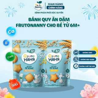 Bánh Ăn Dặm FRUTO Nga Tập Nhai Giảm Ngứa Lợi Cho Bé Từ 6 Tháng - 120g