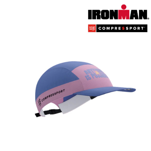 Mũ Compressport 5 Panel Light Cap IRONMAN - Jacaranda