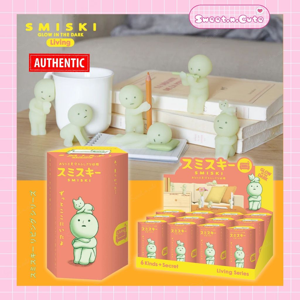 [Chính hãng Nhật - Box lẻ new seal] Blind box mô hình SMISKI Living Series