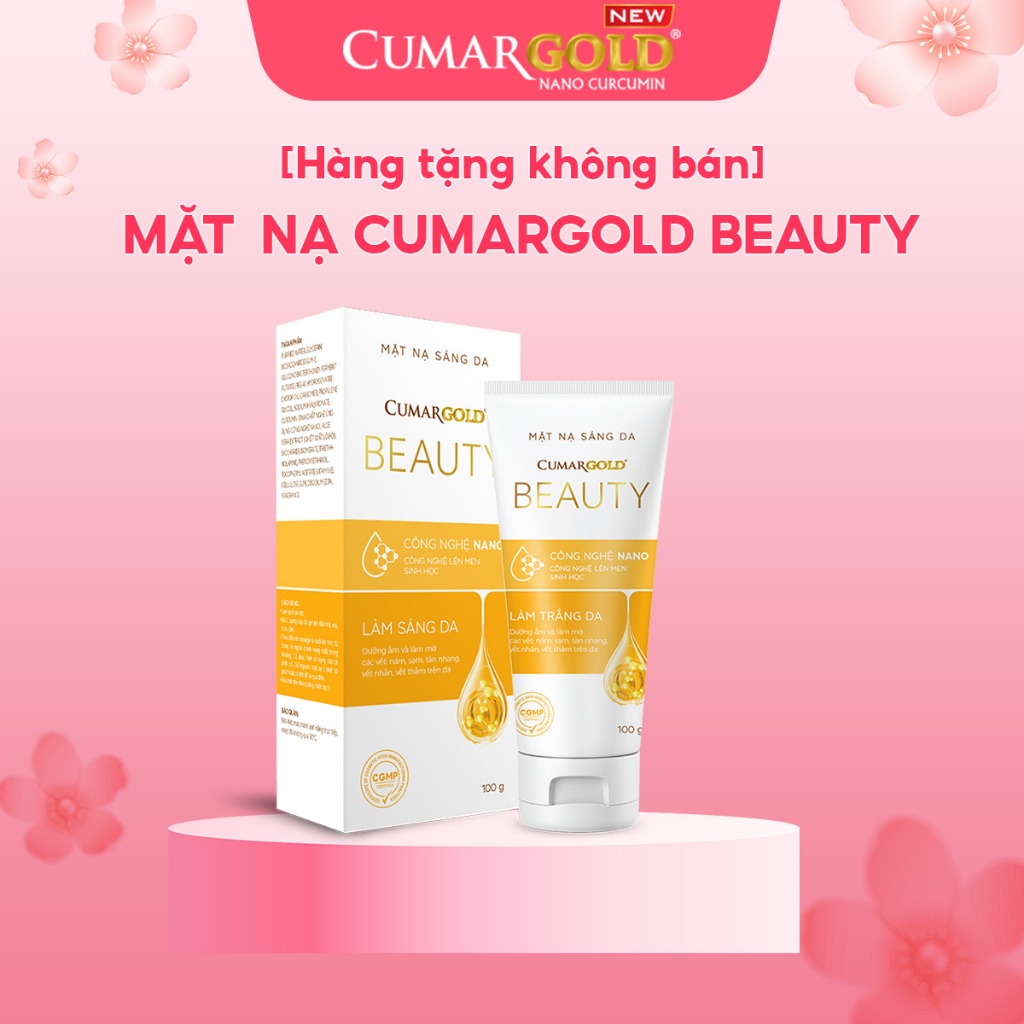 [Hàng tặng không bán] Mặt nạ sáng da CumarGold Beauty - HN0580