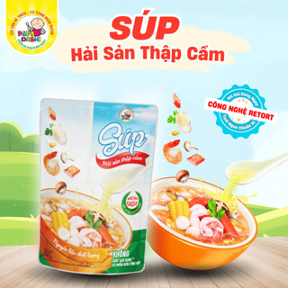 Súp Hải Sản Thập Cẩm Papa Dashi 240g, Tôm, Thanh Cua, Sò Điệp, Ăn Sáng Tiện Lợi, Đầy Đủ Dưỡng Chất, Năng Lượng