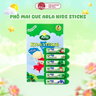 [Date Mới] Phô mai que Processed Cheese Arla Kids Sticks bổ sung Protein, Canxi bé từ 1 tuổi|Hộp 6 que 18g - nepshop1