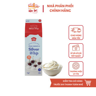 Kem Silver Whip Giảm Ngọt Nhất Hương 1kg – Phiên Bản Giảm Ngọt Cho Người Thích Vị Nhẹ
