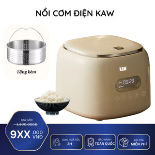 Nồi cơm điện KAW/SWI 1.2L, phù hợp cho 1-2 người ăn, Công suất 400W, Tỏa nhiệt đều, nấu nhanh