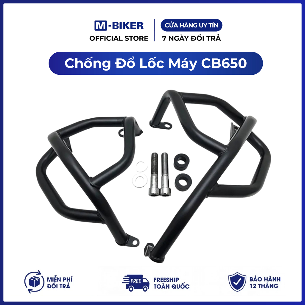Chống Đổ Lốc Máy CB650, khung chống đổ cb650r bảo vệ lốc máy | M-Biker
