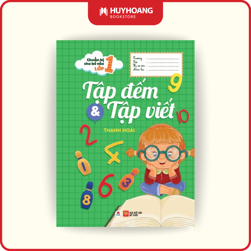 Sách - Chuẩn Bị Cho Bé Vào Lớp 1 - Tập Đếm Và Tập Viết
