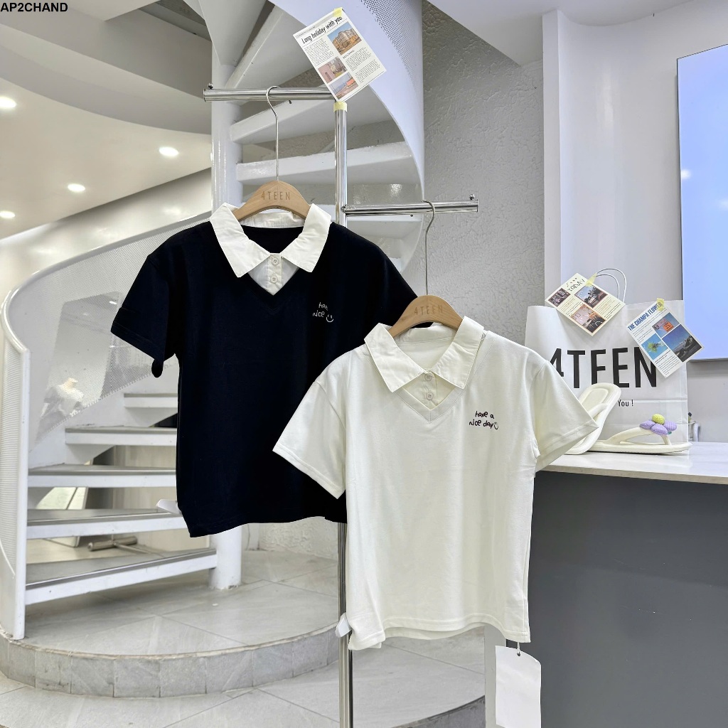 Áo Polo 2 cúc Have A Nice Day