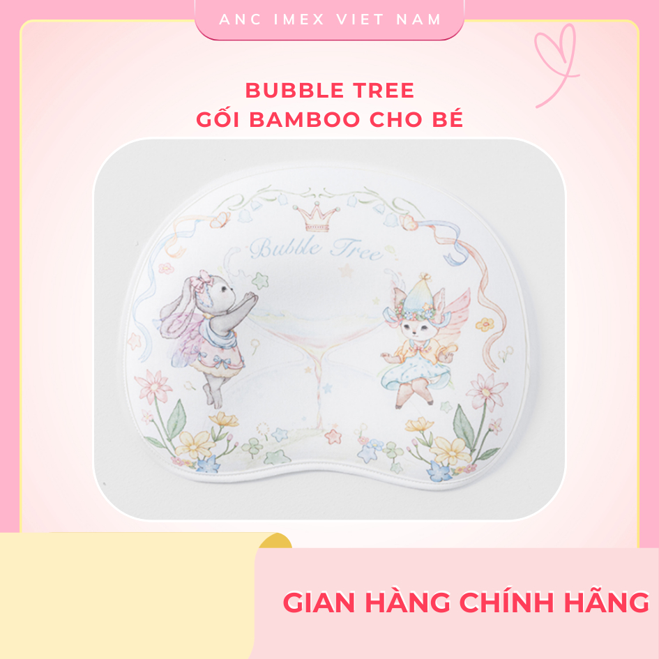 Gối Bamboo Bubble Tree Cho Bé
