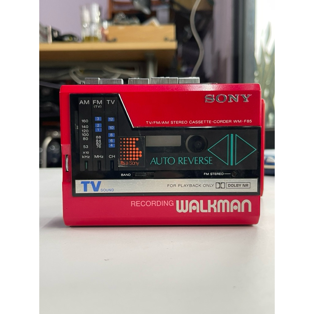 🎙️ SONY WM‑F85 – WALKMAN CASSETTE + RADIO + GHI ÂM