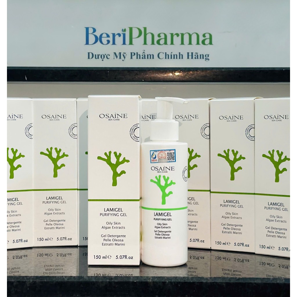 ✅[CHÍNH HÃNG] OSAINE Sữa Rửa Mặt Dành Cho Da Dầu Mụn Lamigel Purifying Gel 150ml