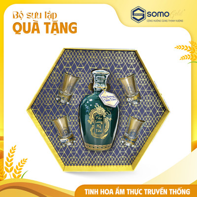 Hộp Quà SUM VẦY - Tây Dương Sâm Tửu - Quà tặng Cao Cấp - Somo Gold