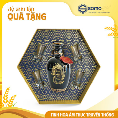 Hộp Quà SUM VẦY - Minh Mạng Tửu - Quà tặng Cao Cấp - Somo Gold