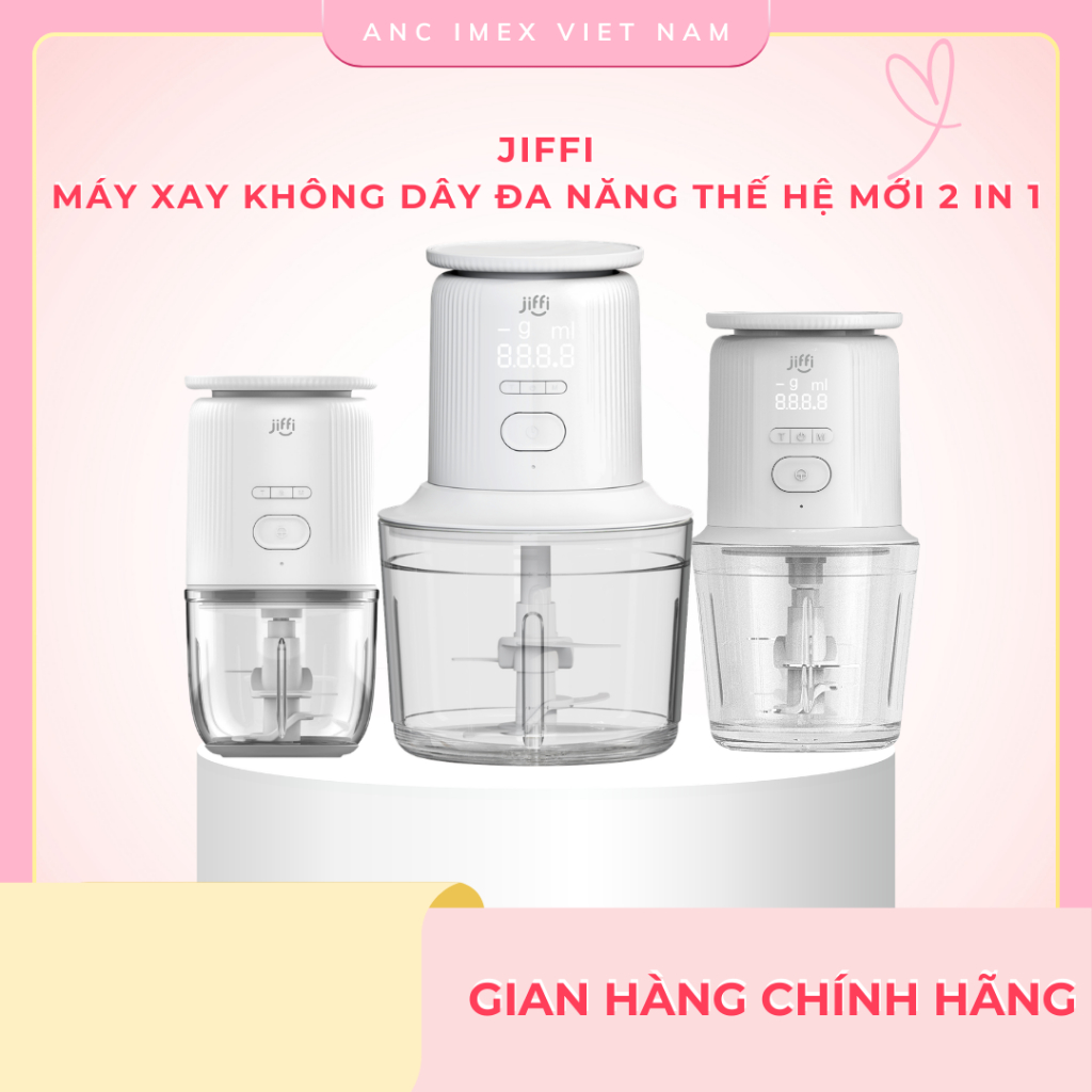 MÁY XAY KHÔNG DÂY ĐA NĂNG JIFFI