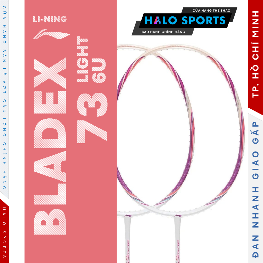 Vợt Cầu Lông Lining Bladex 73 Light 6U Siêu Nhẹ Cho Nữ (Chưa Căng Dây) | Halo Sports