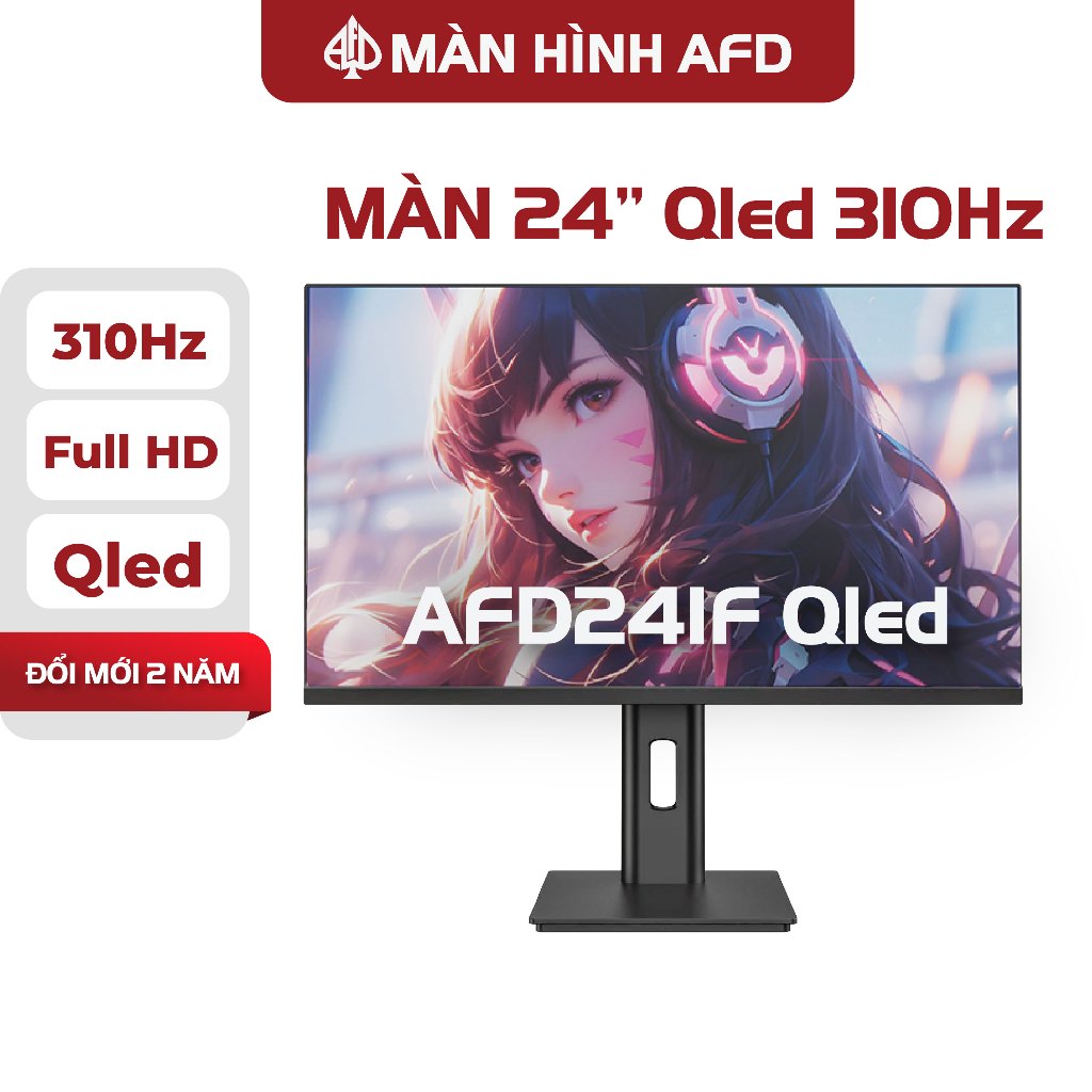 Màn hình 24 inch AFD 241F Qled 24'' fhd 310hz 1ms Fast IPS - Chuyên Game