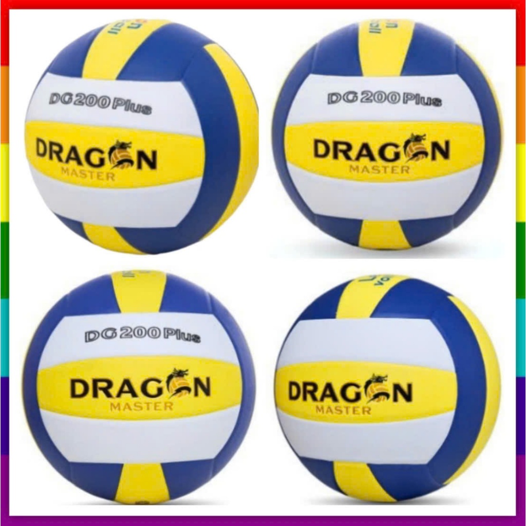 Banh bóng chuyền Da Mềm Dragon Master DG200 PLUS, Tặng bộ phụ kiện