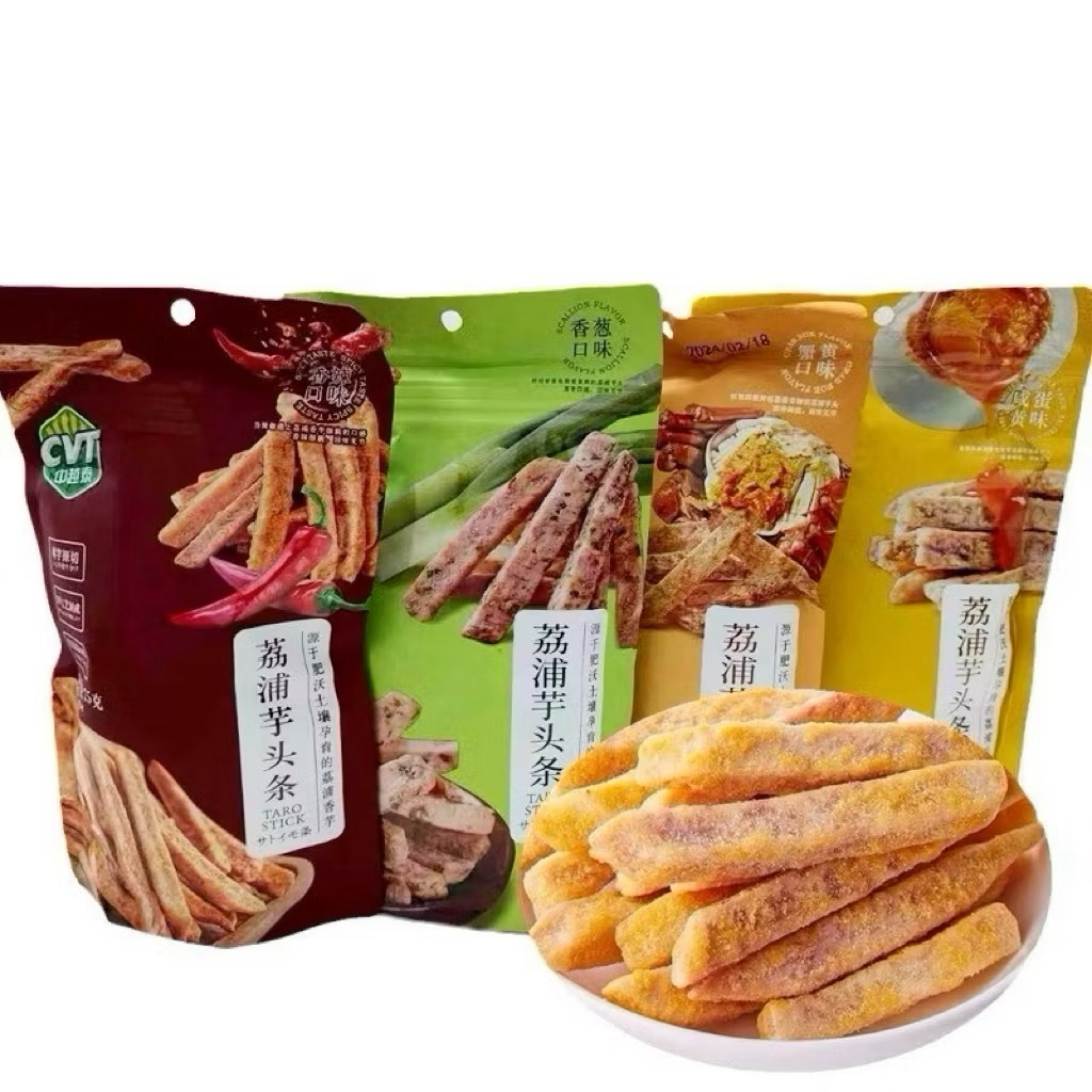 Khoai Môn Tẩm Vị Trứng Muối Cua Lông Gói 75g