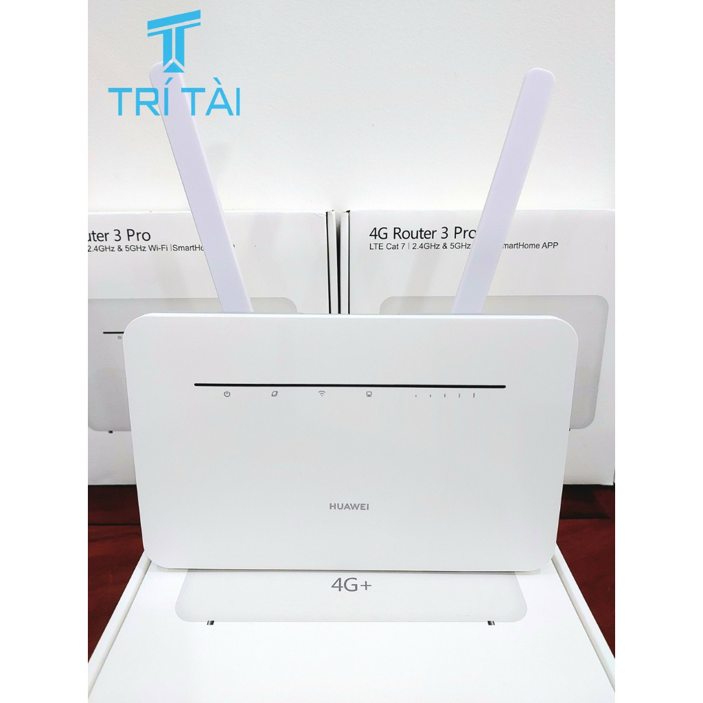 Bộ phát Wifi 4G Huawei B535-232 – Băng tần kép, hỗ trợ 64 thiết bị – 4 Lan 1GB - Dùng được các sim n