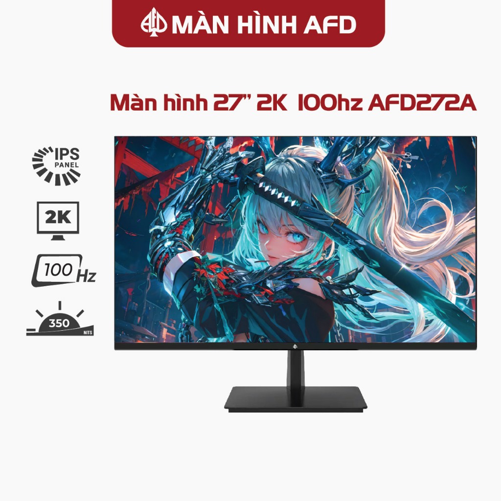 Màn hình AFD 272A 27 inch 2K 100Hz IPS 350nits Freesync - Chuyên đồ họa