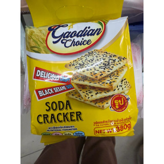 Bánh soda cracker vị mè đen
