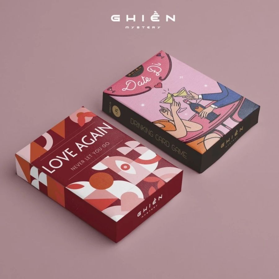 Combo cặp đôi "DATE ĐI - LOVE AGAIN" từ tìm hiểu đến thấu hiểu, bộ bài gắn kết | GHIỀN MYSTERY
