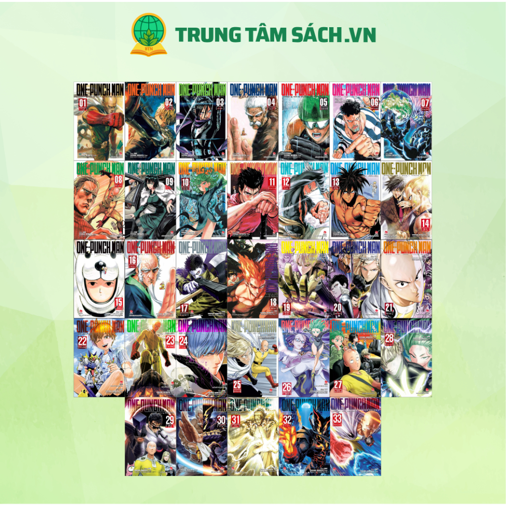 Combo Truyện One-Punch Man (33 Tập)