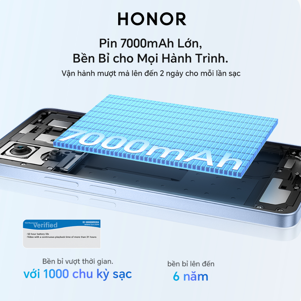 [SẢN PHẨM MỚI] Điện Thoại Honor X8d 8GB +128/256GB | Camera 108MP|  Snapdragon 6s Gen 2 | Pin 7000mAh | BH 18 Tháng | BigBuy360 - bigbuy360.vn