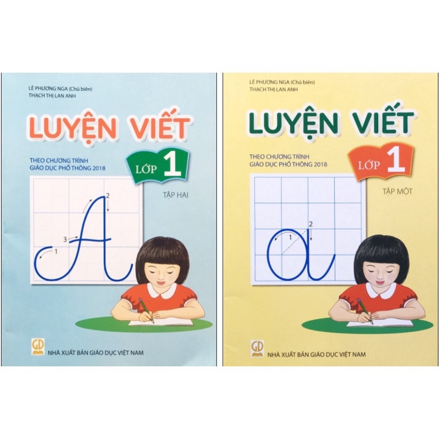 Sách Combo Luyện viết Lớp 1 (Tập 1+Tập 2)