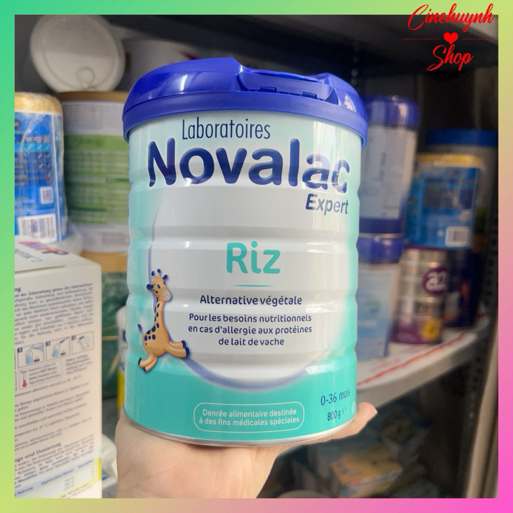 Sữa bột novalac expert 800gr hàng air pháp dành cho bé dị ứng đạm bò