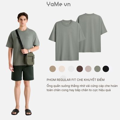 Áo Thun Nam FlexFit™ Co Giãn "7 Ngày Năng Động" Non Branded 047 Dáng Rộng Rãi F4 24905 |YaMe|